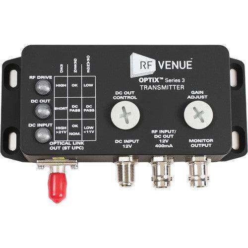 Audio-Technica OPTIX2-S3-US RF Venue OPTIX Series 3 RF-over-Fiber Antenna Distribution System (2 Pack) Microphones Audio-Technica