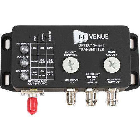 Audio-Technica OPTIX2-S3-US RF Venue OPTIX Series 3 RF-over-Fiber Antenna Distribution System (2 Pack) Microphones Audio-Technica