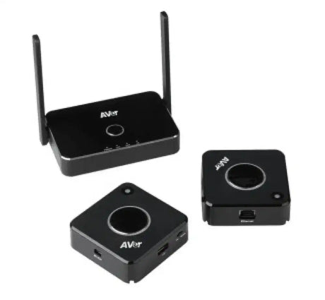 AVer Wireless Presentation Receiver AR200 (4K Receiver) and AVer Wireless Pod AP200 (4K Transmitter x2) - AAW200WPK Video Conferencing AVer