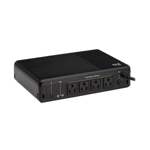 Eaton BC600RNC 600VA 300W 120V Standby Cloud-Connected UPS with Remote Monitoring - 4 NEMA 5-15R Outlets Uninterruptible Power Supplies (UPS) Eaton