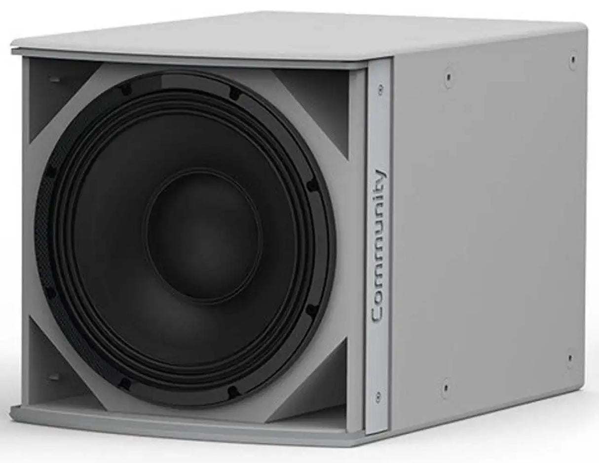 Biamp Community IS8-118 High Power 18-Inch Subwoofer (White) - 911.1153.900 Speakers Biamp
