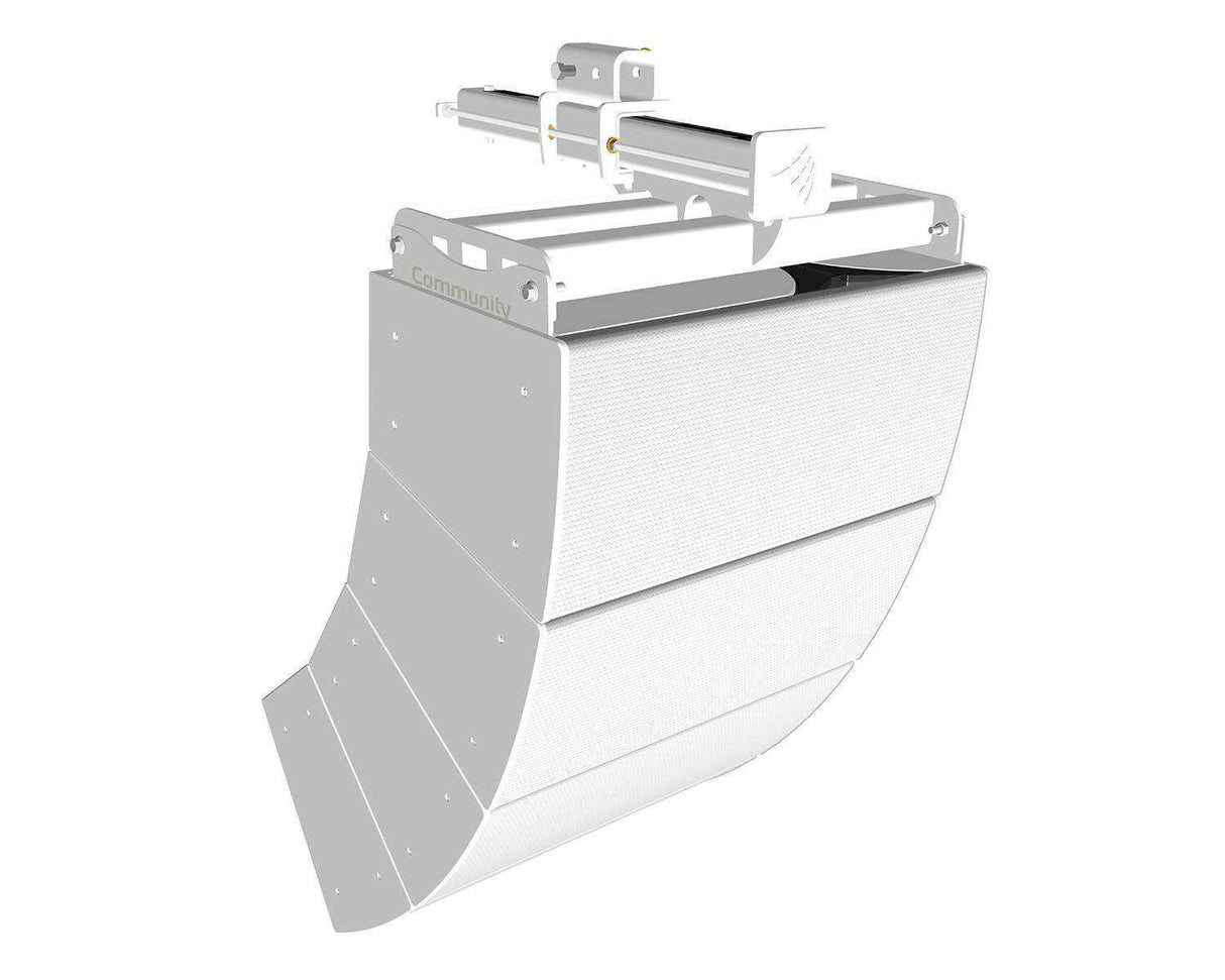 Biamp Community IV6-1122/15 12-inch two-way, 120 x 15 (Indoor, White) - 911.1189.900 Speakers Biamp