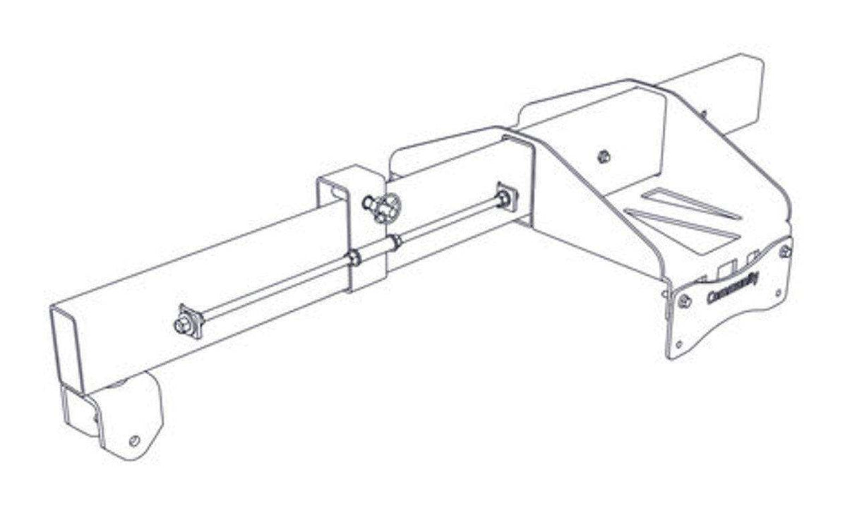 Biamp Community IV6-SB-AF IV6 Sub behind array frame (White) - 911.1216.900 Speakers Biamp