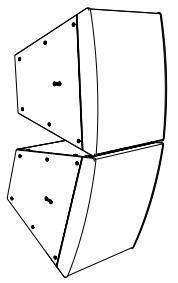 Biamp Community LVH-906/AP Large Format, High Output, Horn Loaded 4 x 12-inch 3-Way, Variable Vertical Dispersion x 60 Horizontal, Active Plus (Priced Individually, Sold in Pairs) White - 911.1779.900 Speakers Biamp