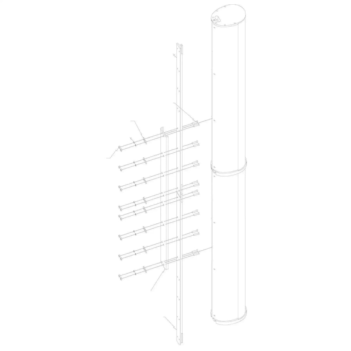 Biamp Desono ENT-CB2 ENTASYS Coupler Bracket Qty 2 (White) - 911.1385.900 Speakers Biamp