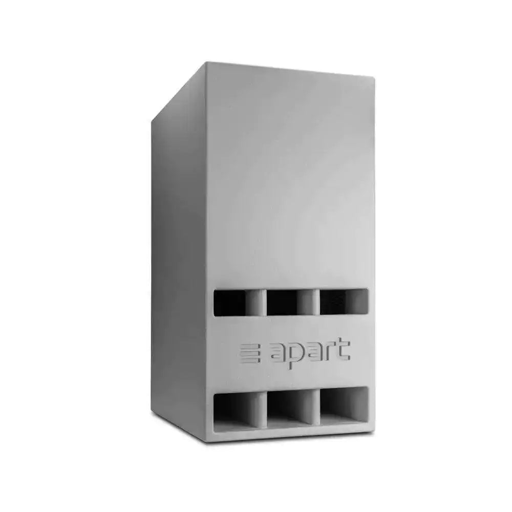 Biamp Desono SUB2400 Passive 2 x 10" subwoofer, 4 ohms or 16 ohms / 600 watts, plywood construction with structured paint, pole mount adaptor (White) - 911.1494.900 Speakers Biamp