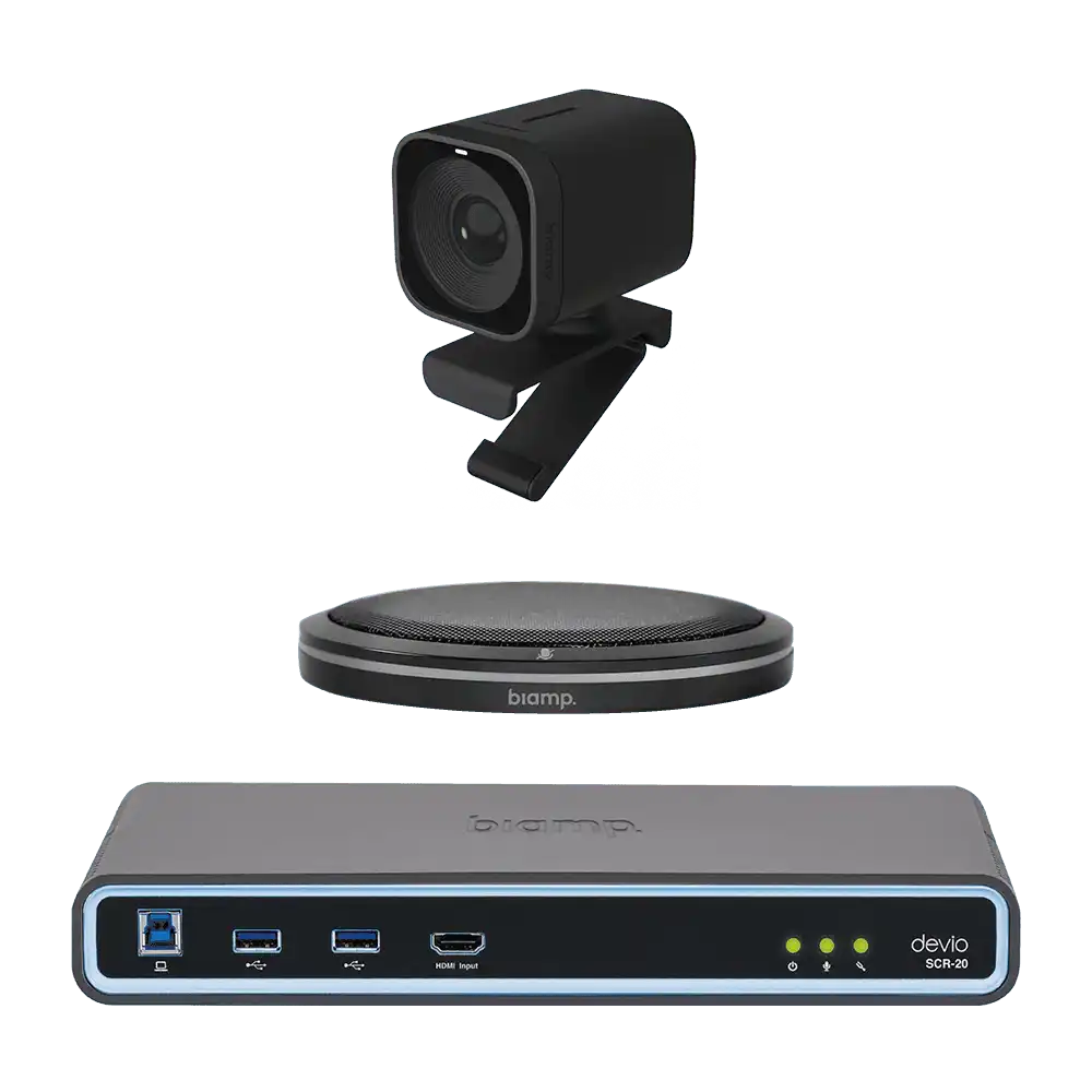 Biamp Devio MRB-S-SCR25-TX Small Meeting Room bundle - 950.0007.900 Audio Conferencing Biamp