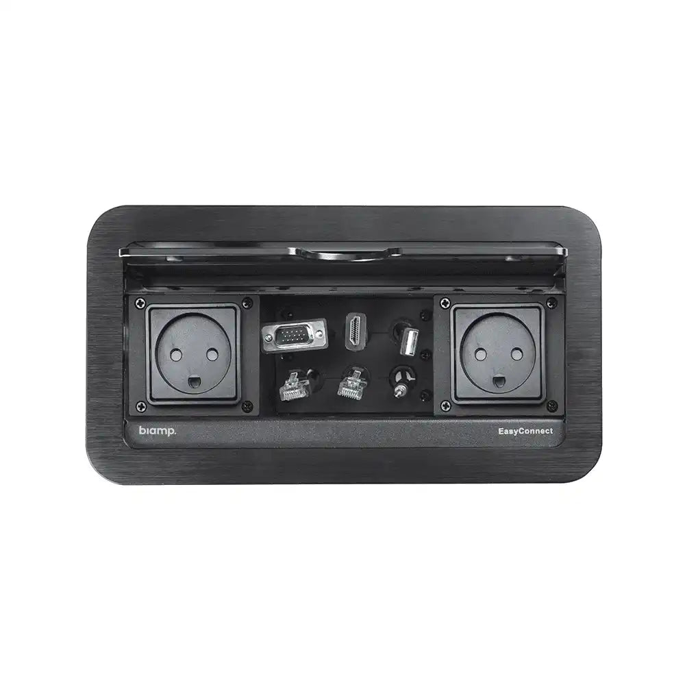 Biamp EasyConnect EC-P-US Cable box, 2 US power connectors - 910.1975.900 Room Control Biamp