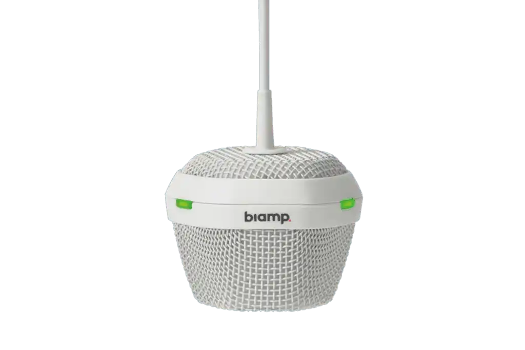 Biamp Parlé TCM-1 AVB Beamtracking ceiling microphone, white- 911.0485.900 Audio Conferencing Biamp
