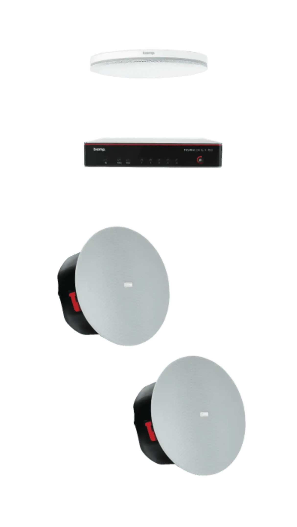 Biamp Tesira MRBX-M-X400-C Medium Room Bundle w/ceiling mic and amp - 951.1814.900 Audio Conferencing Biamp