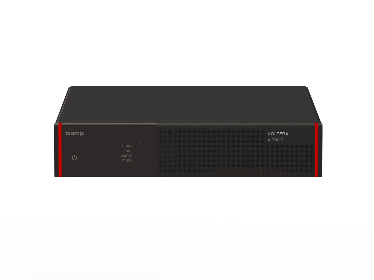 Biamp Voltera A 300.2 Two-channel, 300-watt analog amplifier - 911.1948.900 Audio Components Biamp