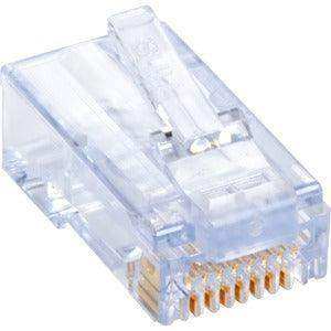 Black Box C6EZUP-100PAK CAT6 EZ UNSHIELDED PLUG 100-PK MODULAR PLUGS FOR CAT6 Networking Black Box