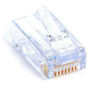 Black Box C6EZUP-25PAK CAT6 EZ UNSHIELDED PLUG 25-PK Audio & Video Cables Black Box