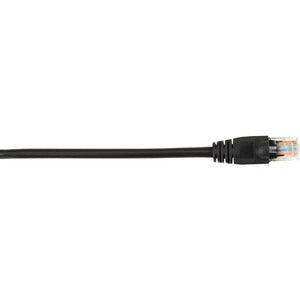 Black Box CAT5EPC-006-BK 6FT BK CAT5E 100MHZ ETHERNET PA TCH CABLE UTP PVC Networking Black Box