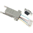 Black Box FA756 8-WIRE MODULAR ADAPTER KIT DB9 FEMALE TO RJ45 FEMALE Audio & Video Cables Black Box