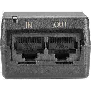 Black Box LPJ000A-F-R3 1-PORT POE GIGABIT ETHERNET INJECTOR 802.3AF Networking Black Box