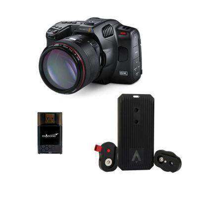 Blackmagic Design Pocket Cinema Camera 6K Pro & Exascend Gecko Portable 1TB SSD with Free SD Card Reader Bundle Production Blackmagic Design