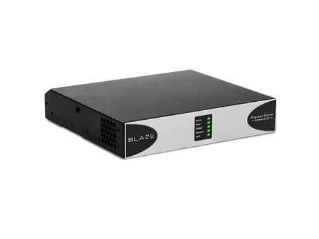 Blaze Audio PowerZone Connect 122D - 125 W DSP-enabled Class-D amplifier with 2 channels and Dante - UBX-888-026 Audio Amplifiers Blaze Audio
