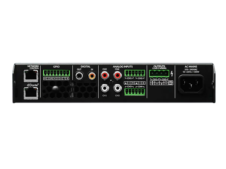 Blaze Audio PowerZone Connect 122D - 125 W DSP-enabled Class-D amplifier with 2 channels and Dante - UBX-888-026 Audio Amplifiers Blaze Audio