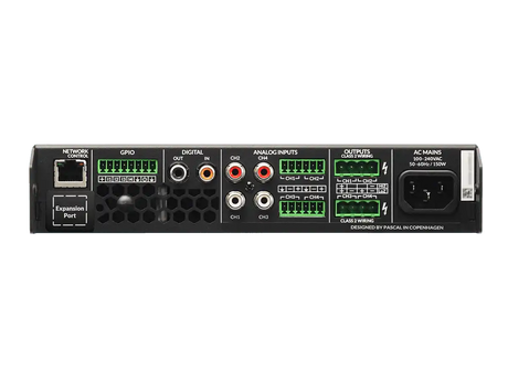 Blaze Audio PowerZone Connect 504 - 500 W DSP-enabled Class-D amplifier with 4 channels - UBX-888-011 Audio Amplifiers Blaze Audio
