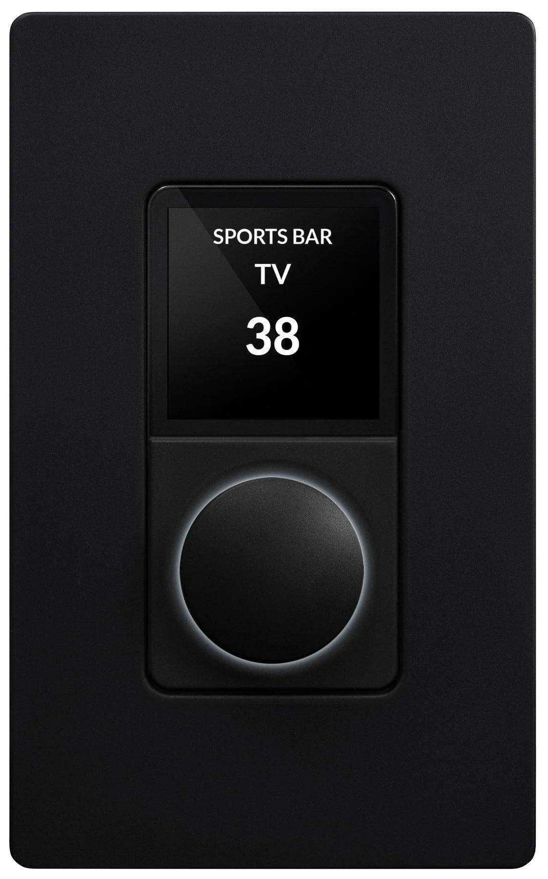 Blaze Audio Wall-S1-B-US Single Gang Networked Smart Controller (Black) - BGM-888-004 Audio Amplifiers Blaze Audio