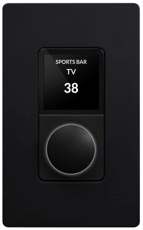 Blaze Audio Wall-S1-B-US Single Gang Networked Smart Controller (Black) - BGM-888-004 Audio Amplifiers Blaze Audio