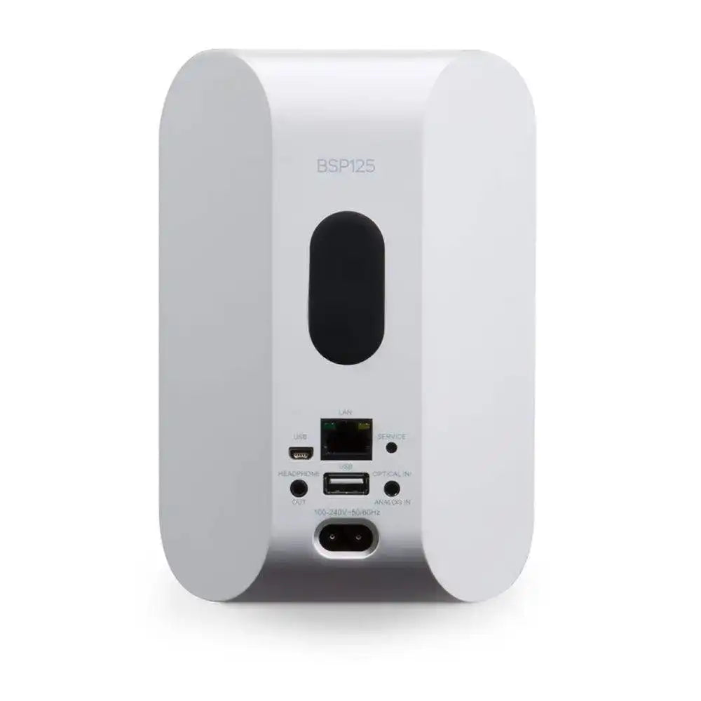 Bluesound BSP125-WH Compact Network Streaming Speaker (White) Speakers Bluesound Professional