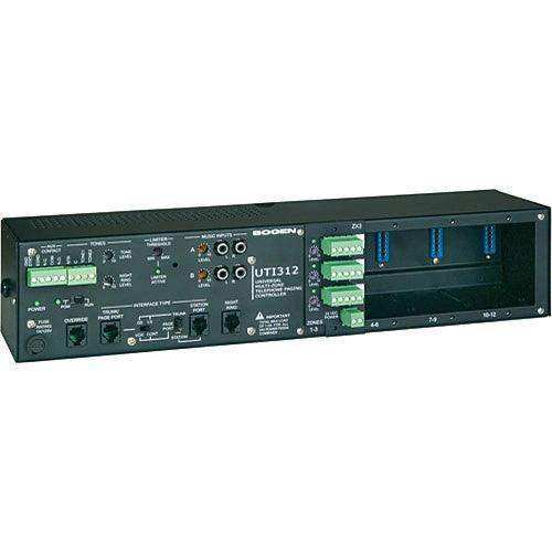 Bogen UTI312 Multi-Zone Paging Controller Intercoms Bogen