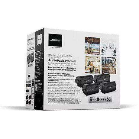 Bose Professional 888478-1110 AudioPack Pro S4 Black 120V NA (Black) Intercoms Bose