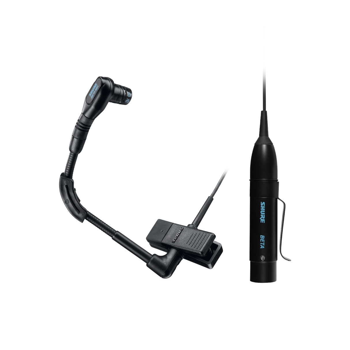 Shure BETA 98H/C – Clip-On Cardioid Instrument Mic Microphones Shure