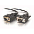C2G 10 ft DB9 M/F Serial RS232 Extension Cable - Black - CG52031 Audio & Video Cables C2G