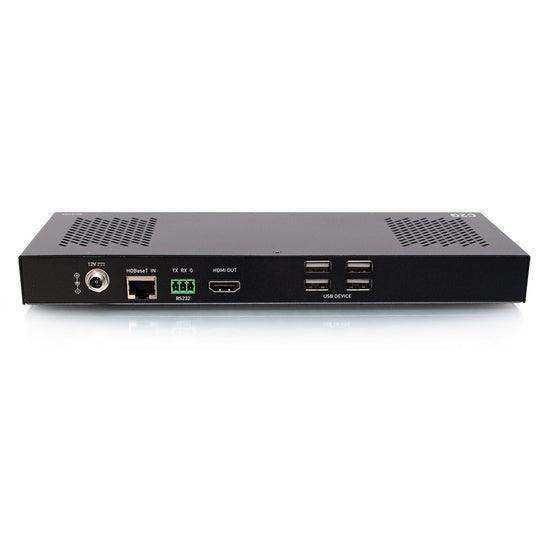 C2G C2G30024 4K HDBaseT HDMI + USB Wall Plate to Box Video Transmitters C2G