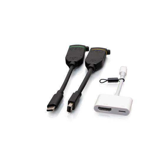 C2G C2G30045 HDMI Dongle Ring mDP USB-C Lightning Audio & Video Cables C2G