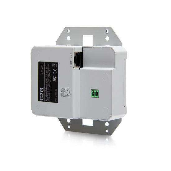 C2G C2G31012 HDBaseT HDMI VGA USB Wall Plate to Box Audio & Video Cables C2G