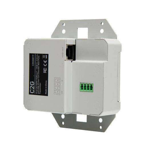 C2G C2G31020 HDBaseT Dual HDMI USBC WP TX and Box RX Video Transmitters C2G