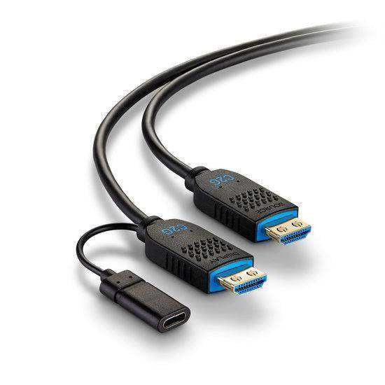 C2G C2G41490 250ft(76m) HS HDMI AOC Plenum 18G 4K60HZ Audio & Video Cables C2G