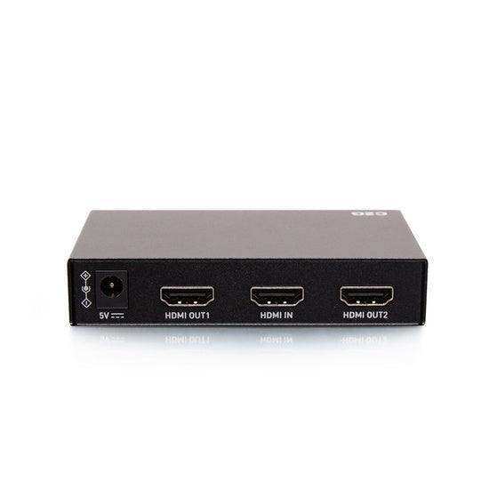 C2G C2G41600 2-Port HDMI® Distribution Amplifier Splitter - 4K 60Hz Audio & Video Cables C2G