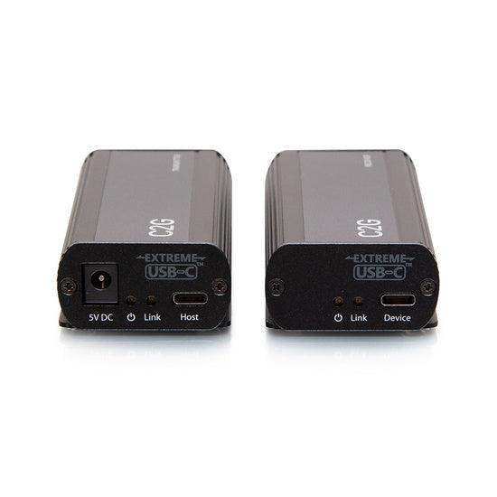 C2G C2G54278 1-Port USB-C Extender Transmitter to Receiver Kit - USB 3.2 Gen 1 (5Gbps) Video Transmitters C2G