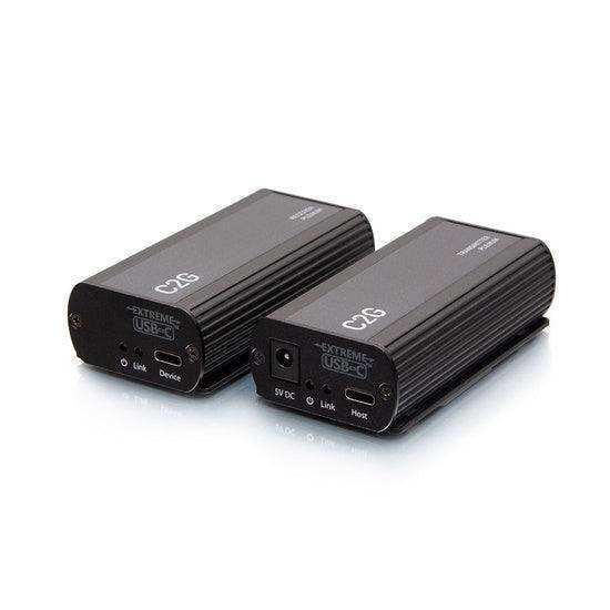C2G C2G54279 1-Port USB-C Extender Transmitter to Receiver Kit - USB 3.2 Gen 1 (5Gbps) - Plenum Rated Video Transmitters C2G