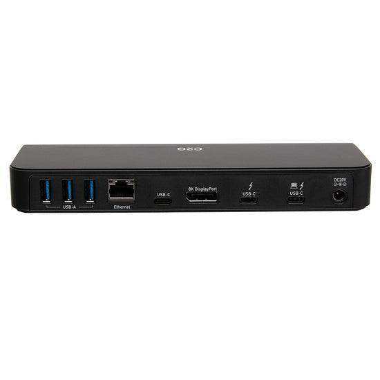 C2G C2G54536 Thunderbolt 3 Dock 8k 180W (TAA Compliant) - LIMITED AVAILABILITY Electronic Accessories C2G