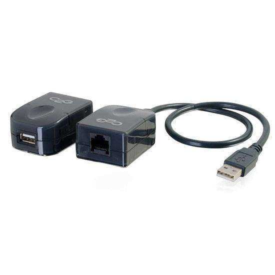 C2G CG29341 USB 1.1 Over Cat5 Superbooster™ Extender Dongle Kit Networking C2G