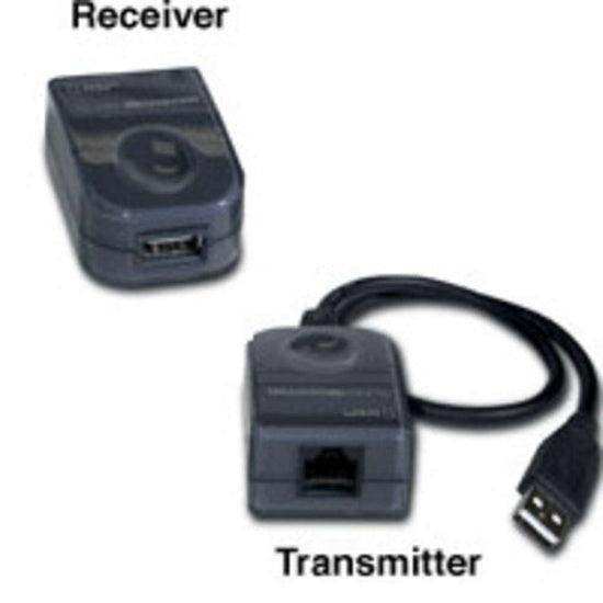C2G CG29341 USB 1.1 Over Cat5 Superbooster™ Extender Dongle Kit Networking C2G