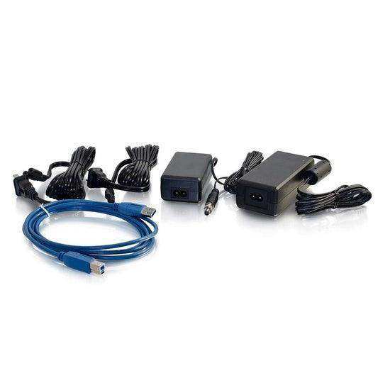 C2G CG29523 4-Port USB 3.1 Over Cat6a Extender Networking C2G