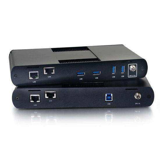 C2G CG29523 4-Port USB 3.1 Over Cat6a Extender Networking C2G