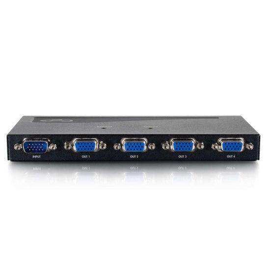 C2G CG29551 4-Port UXGA Monitor Splitter/Extender (Male Input) Audio & Video Cables C2G