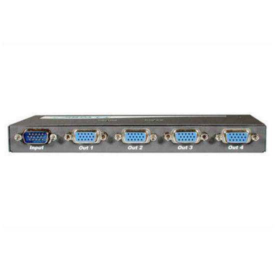 C2G CG29551 4-Port UXGA Monitor Splitter/Extender (Male Input) Audio & Video Cables C2G