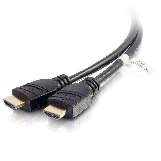 C2G CG41415 50 ft Active High Speed HDMI® Cable 4K 60Hz - In-Wall CL3-Rated Audio & Video Cables C2G