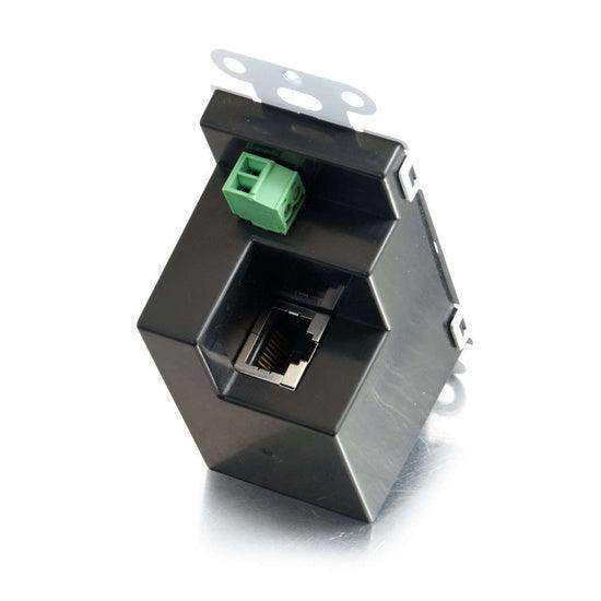C2G CG53878 USB 2.0 Over Cat5 Superbooster™ Wall Plate Transmitter to Dongle Receiver Kit Networking C2G