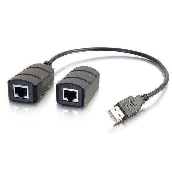C2G CG54284 1-Port USB 2.0 Over Cat5/Cat6 Extender - up to 150 ft Audio & Video Cables C2G