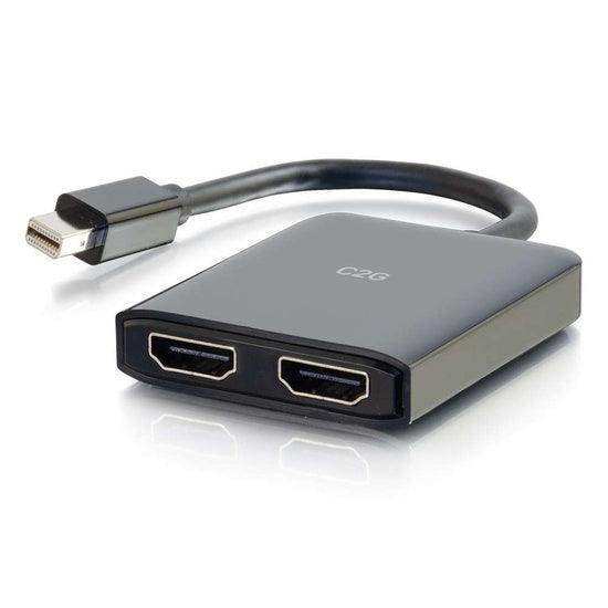 C2G CG54292 Mini DisplayPort™ 1.2 to Dual HDMI® MST Hub - 4K Audio & Video Cables C2G